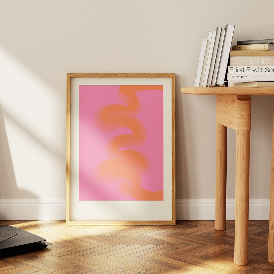 Pink Abstract Gradient Poster, Y2K Trendy Decor - Image 2