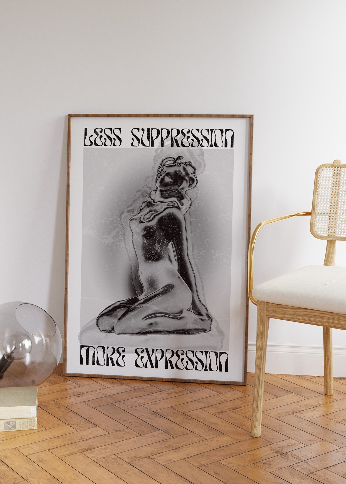 Aura Print Spiritual Affirmation Wall Decor