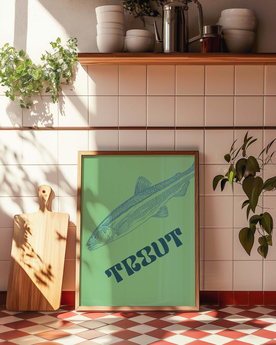 Fish Kitchen Poster Bundle, Ocean Food Decor - Image 3
