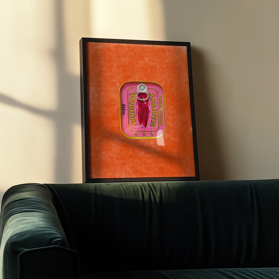 Anchovy Can, Pop Art Kitchen Wall Art - Image 2