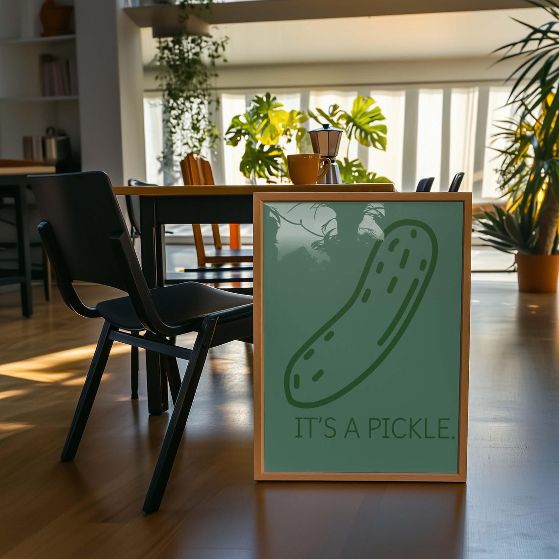 Pickle Poster, Funny Kitchen Wall Art - Image 2