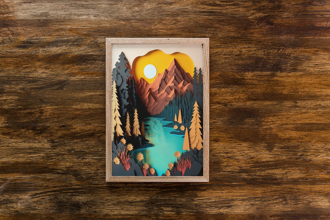 Explore Outdoors Mountain Travel Poster, Colorado Wall Art - Image 2