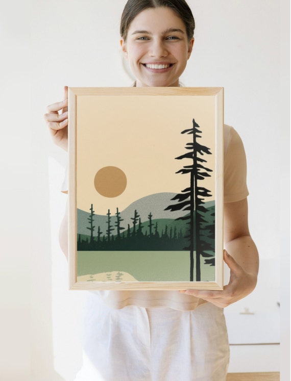 Vintage Minnesota Travel Poster Art Print