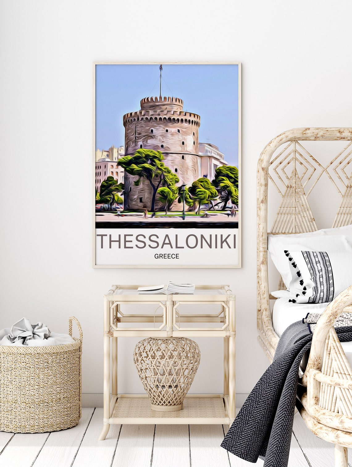 Thessaloniki Thessaloniki Print Thessaloniki Wall Art Thessaloniki Poster Thessaloniki Wall Decor Thessaloniki Souvenir - Image 2