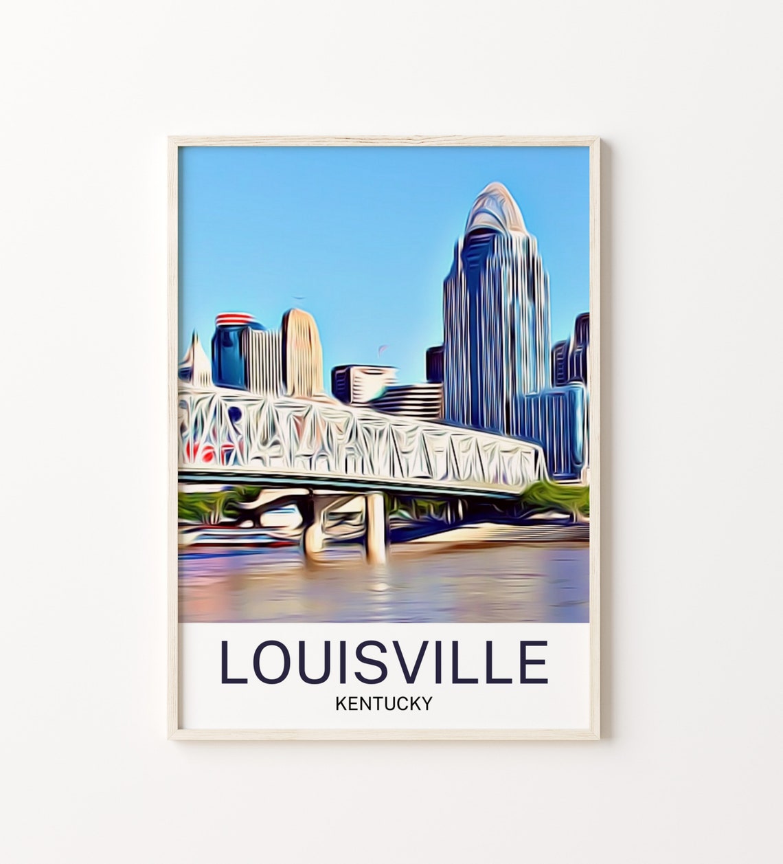 Louisville Print Louisville Art Louisville Wall Art Louisville Art Print Louisville Artwork Louisville Poster Louisville Decor