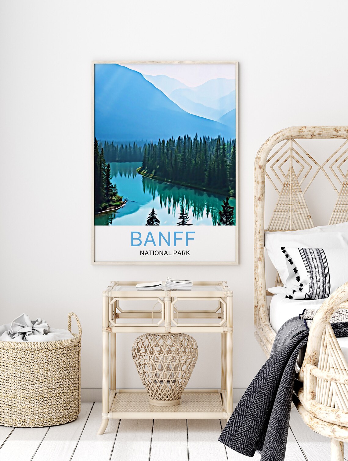 Banff National Park Travel Print Banff National Park Wall Art Banff National Park Poster Banff National Park Art Print Banff - Image 2