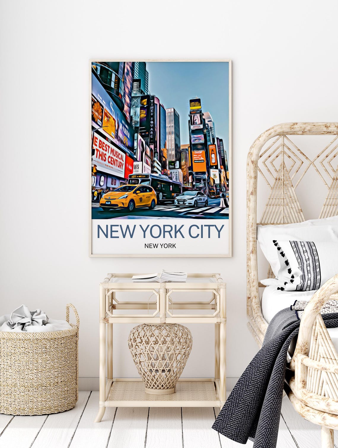 New York City Print New York City Wall Art Print New York City Poster New York City Wall Decor New York City Artwork Home Decor Gift - Image 2