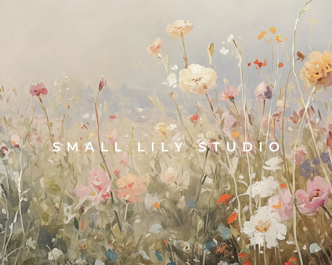 Summer Wildflowers Art Print, Vintage Style - Image 4