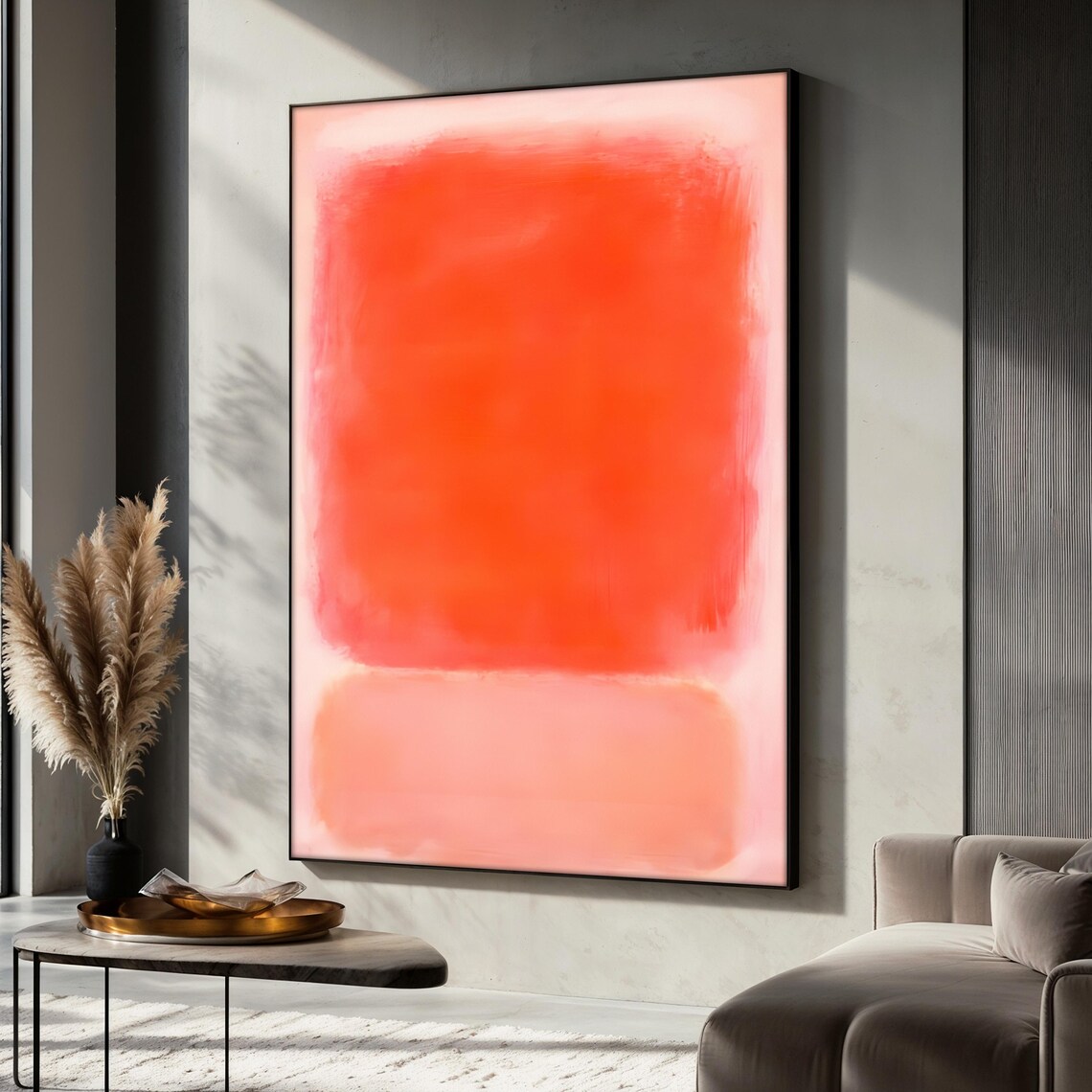 Mark Rothko Untitled 1961 Abstract Art Print