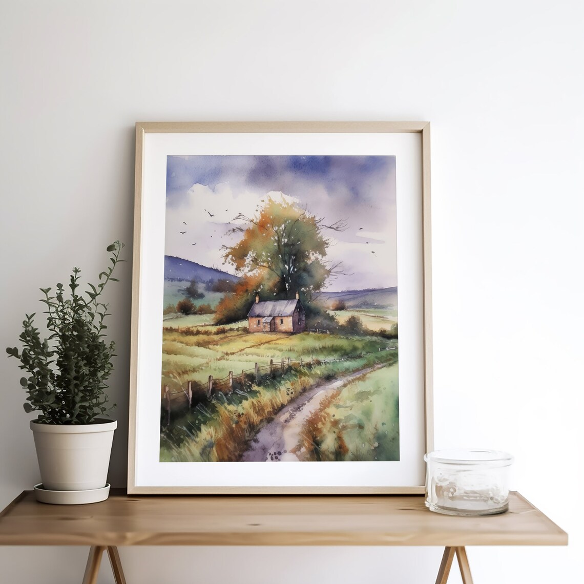 Rustic Country Cottage at the End of a Winding Dirt Road Poster - Image 5