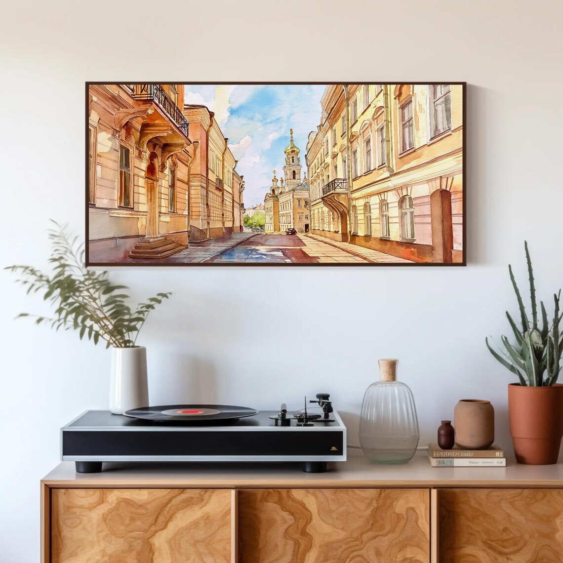 Saint Petersburg Streets Travel Poster, Russian City - Image 3