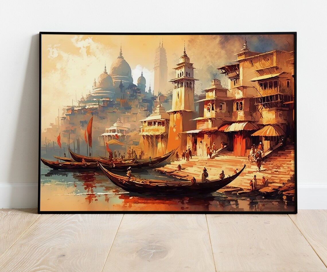 Indian Folk Art, South Asian Modern Art Print - Image 4