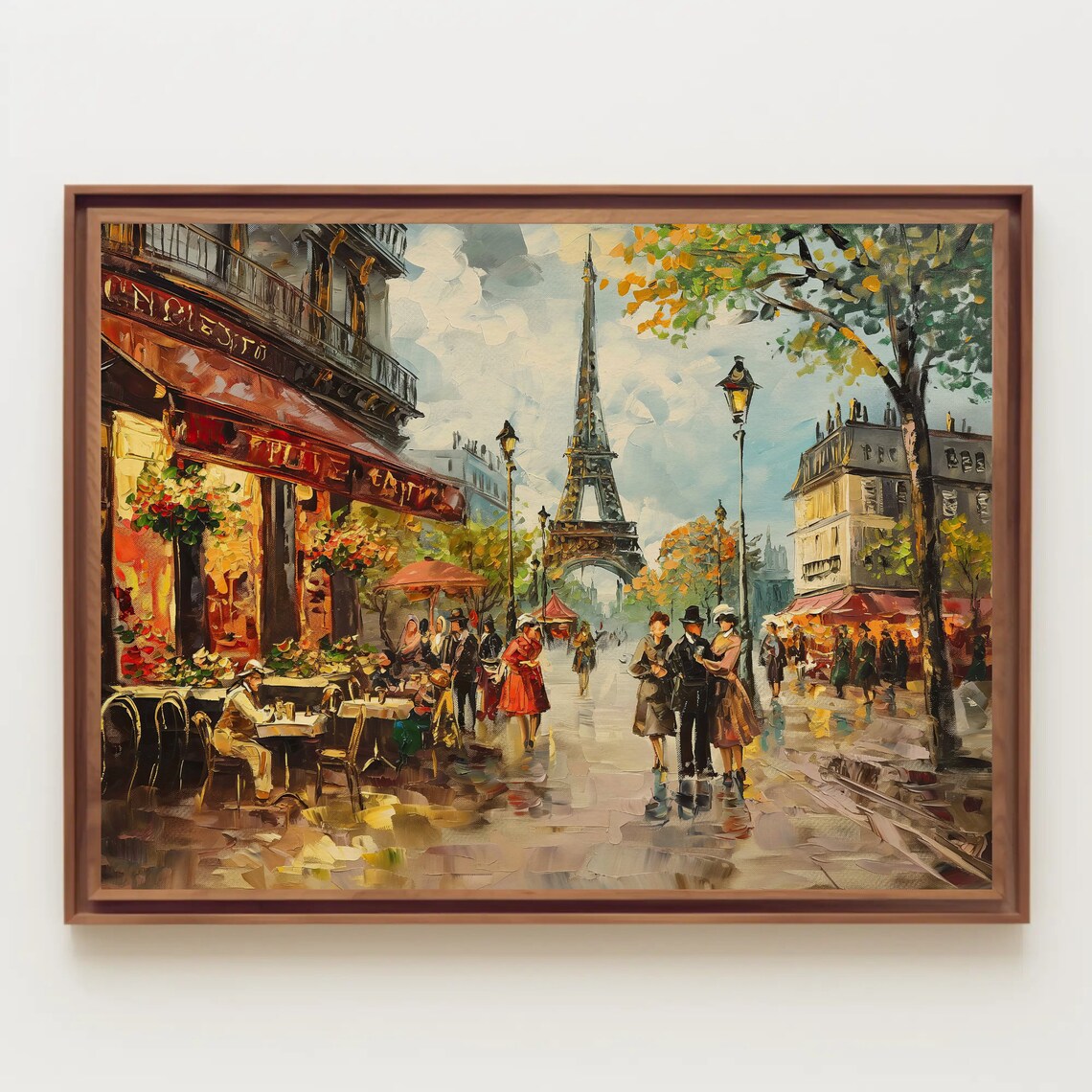 Streets Of Paris Travel Poster, French Art Print - Image 3