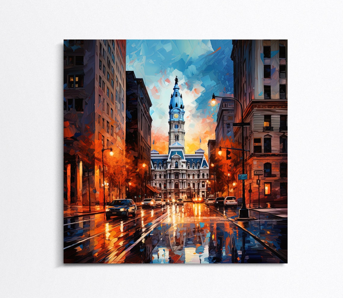 Philadelphia City Art Pennsylvania Travel Philadelphia Art Philadelphia Painting Philadelphia City Philadelphia Art Prints