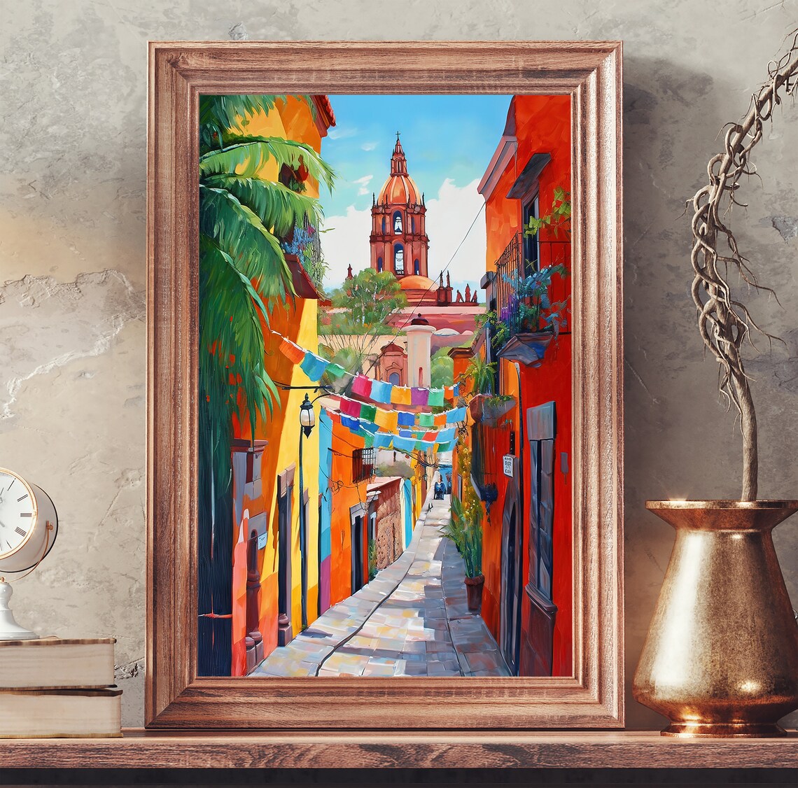 Mexican Art Mexicano Poster, Mexico City Decor - Image 3