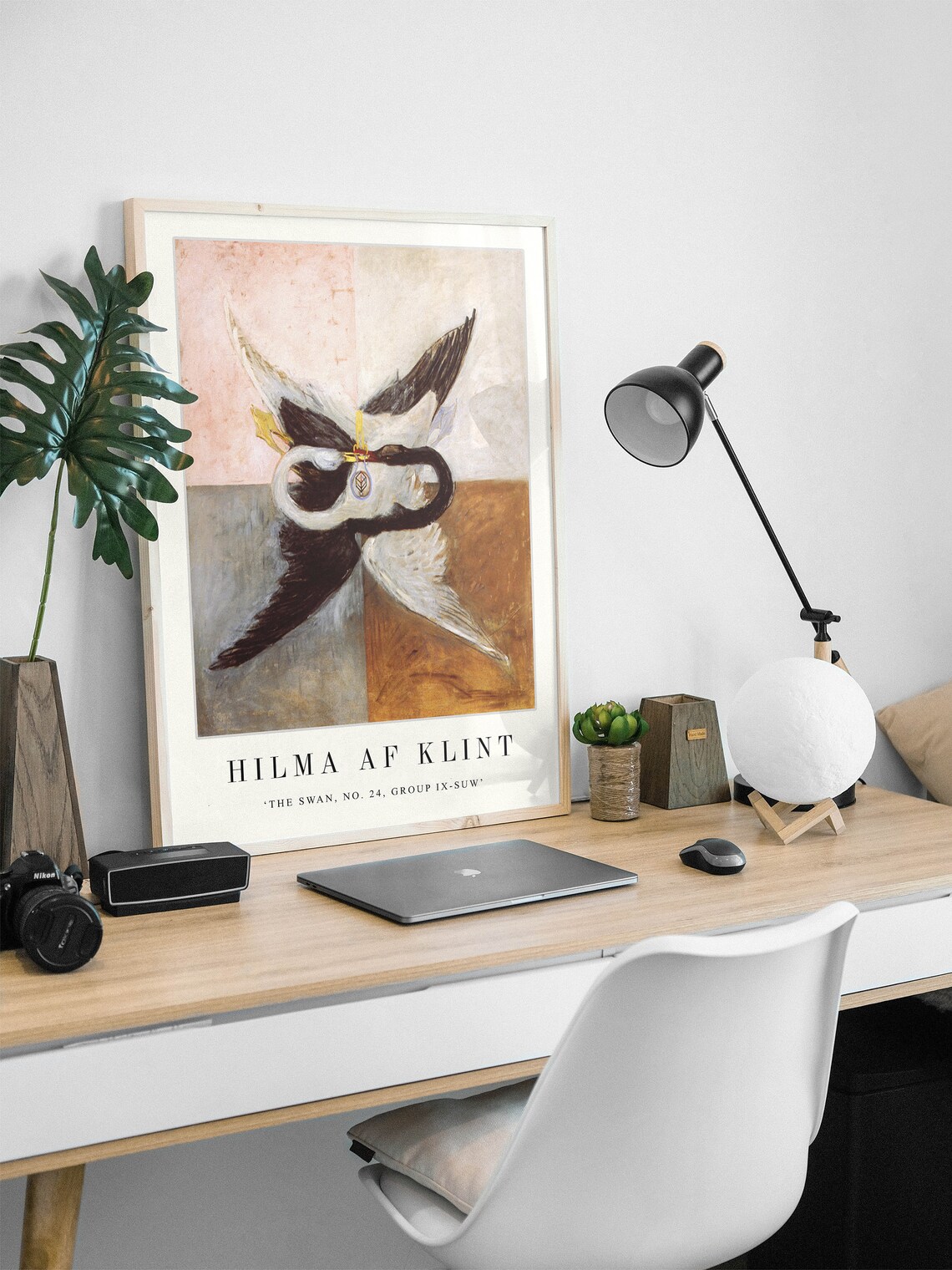 Hilma Af Klint The Swan Exhibition Poster - Image 3