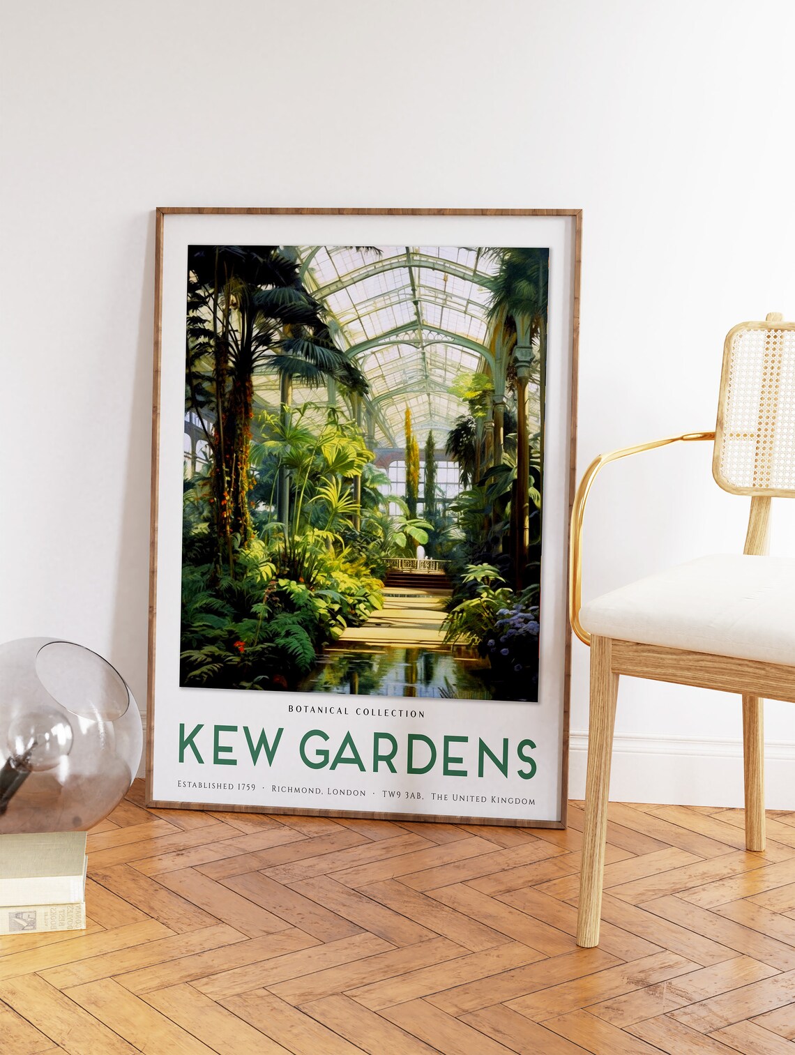William Morris Kew Gardens Vintage Poster - Image 2