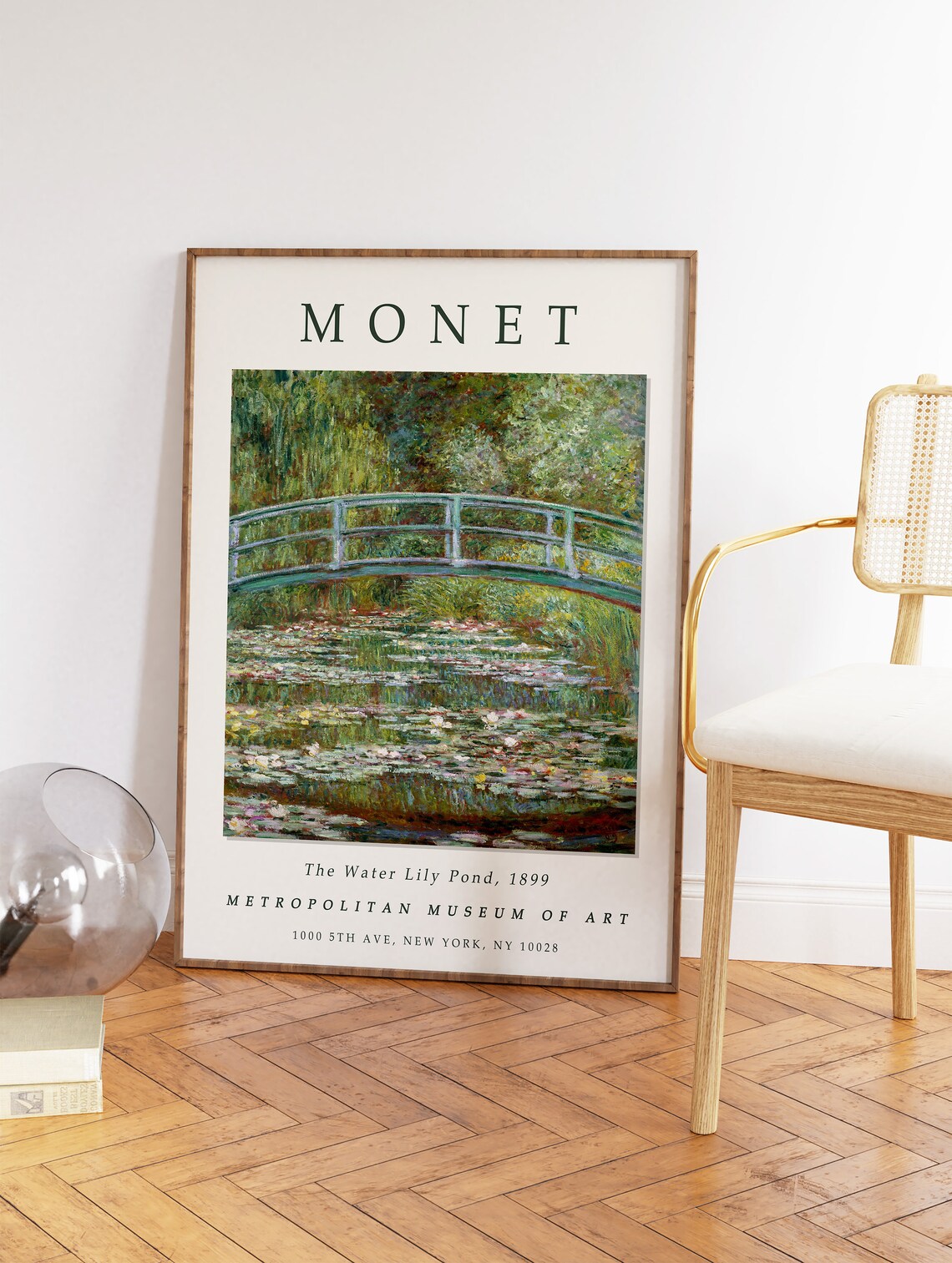 Claude Monet Water Lilies Nature Poster Print - Image 2
