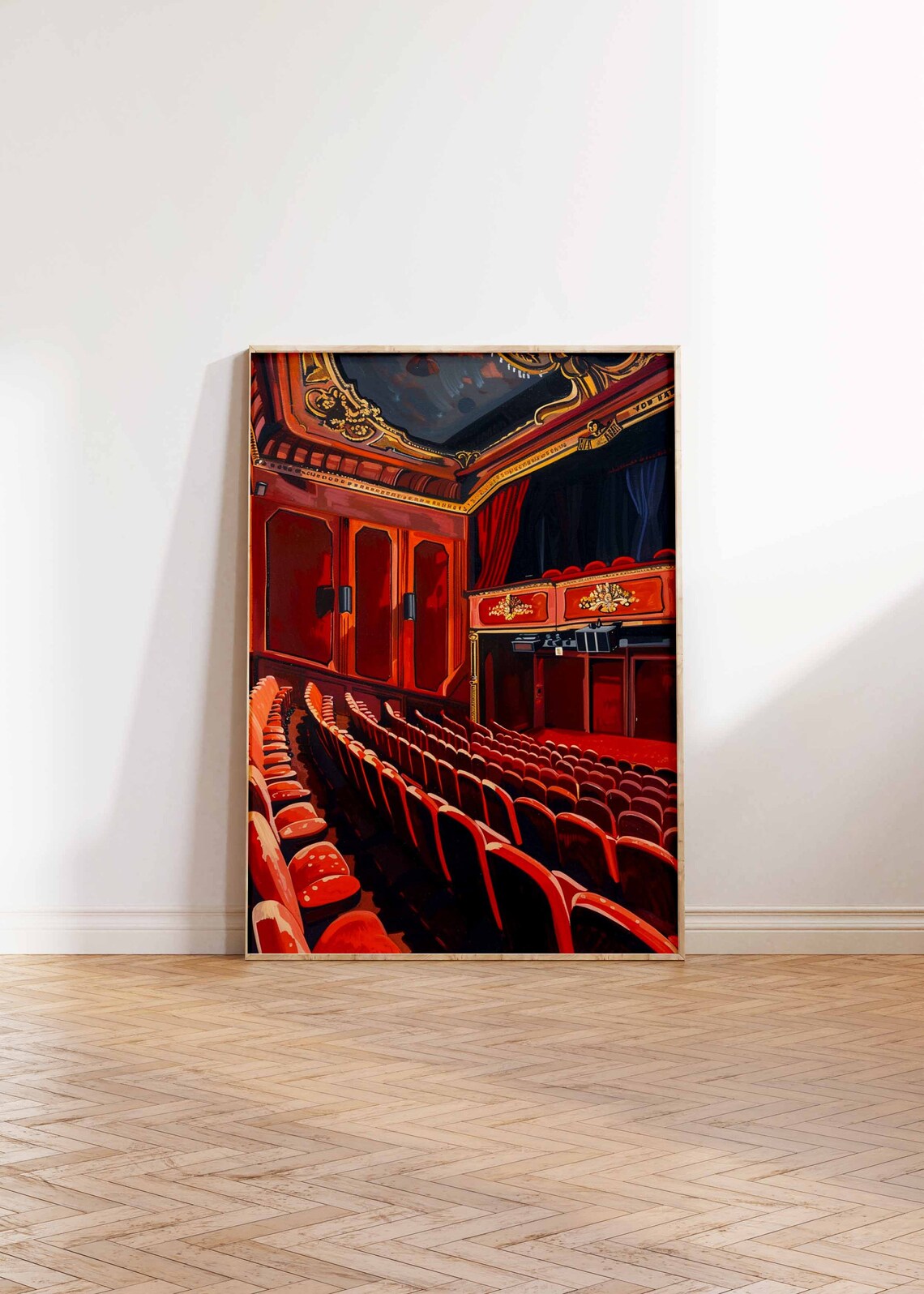 Vintage Movie Theatre Retro Cinema Poster Art Print - Image 2