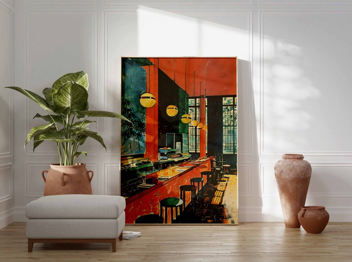 Japanese Sushi Poster Sushi Print Japanese Food Art Japanese Food Print Sushi Poster Japanese Wall Art Kitchen Decor Food Print - Image 3