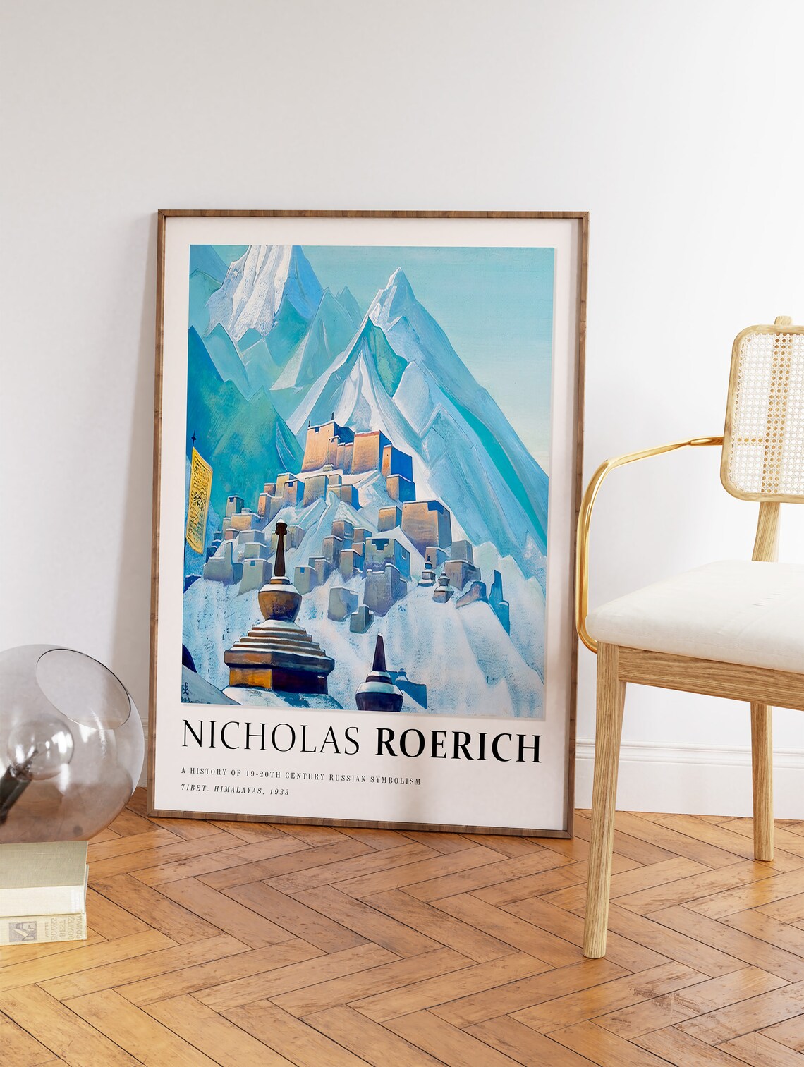 Vintage Nicholas Roerich Russian Art Poster - Image 3