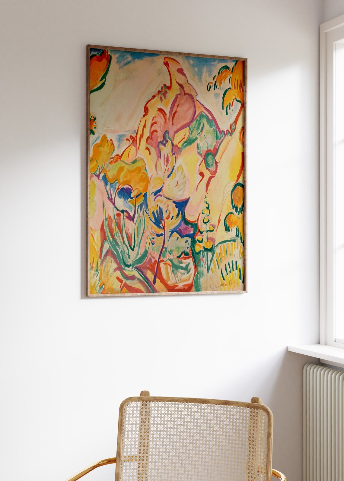 Othon Friesz Landscape in La Ciotat, Fauvist Art Print - Image 3