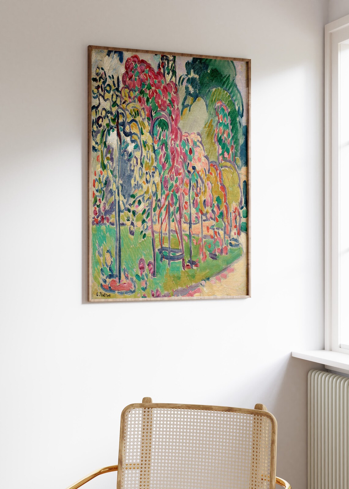 Louis Valtat Bagatelle Fauvist Floral Art Print - Image 3