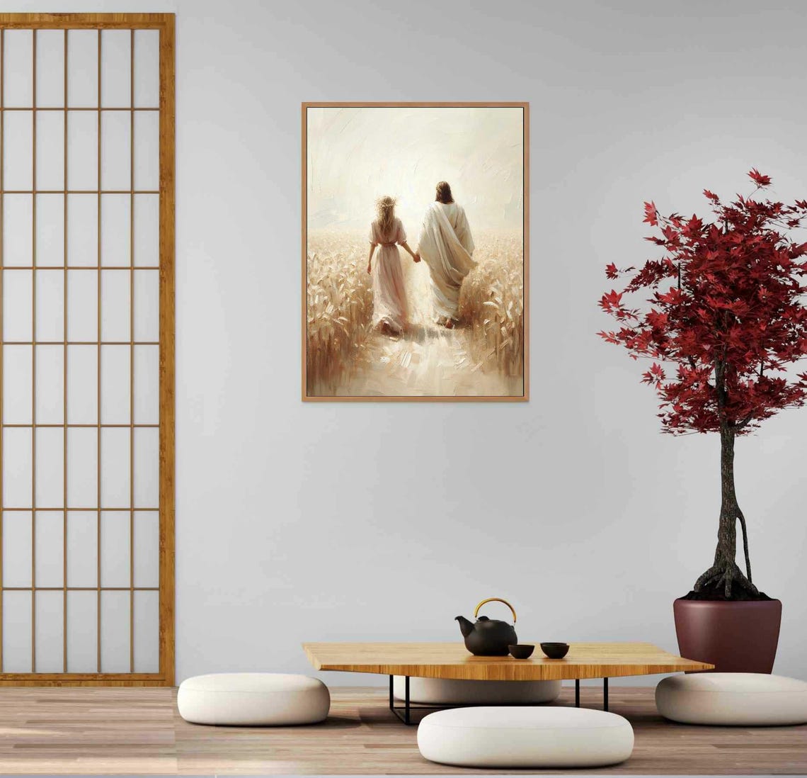 Together With Christ, Jesus With Woman Art Print - Image 5