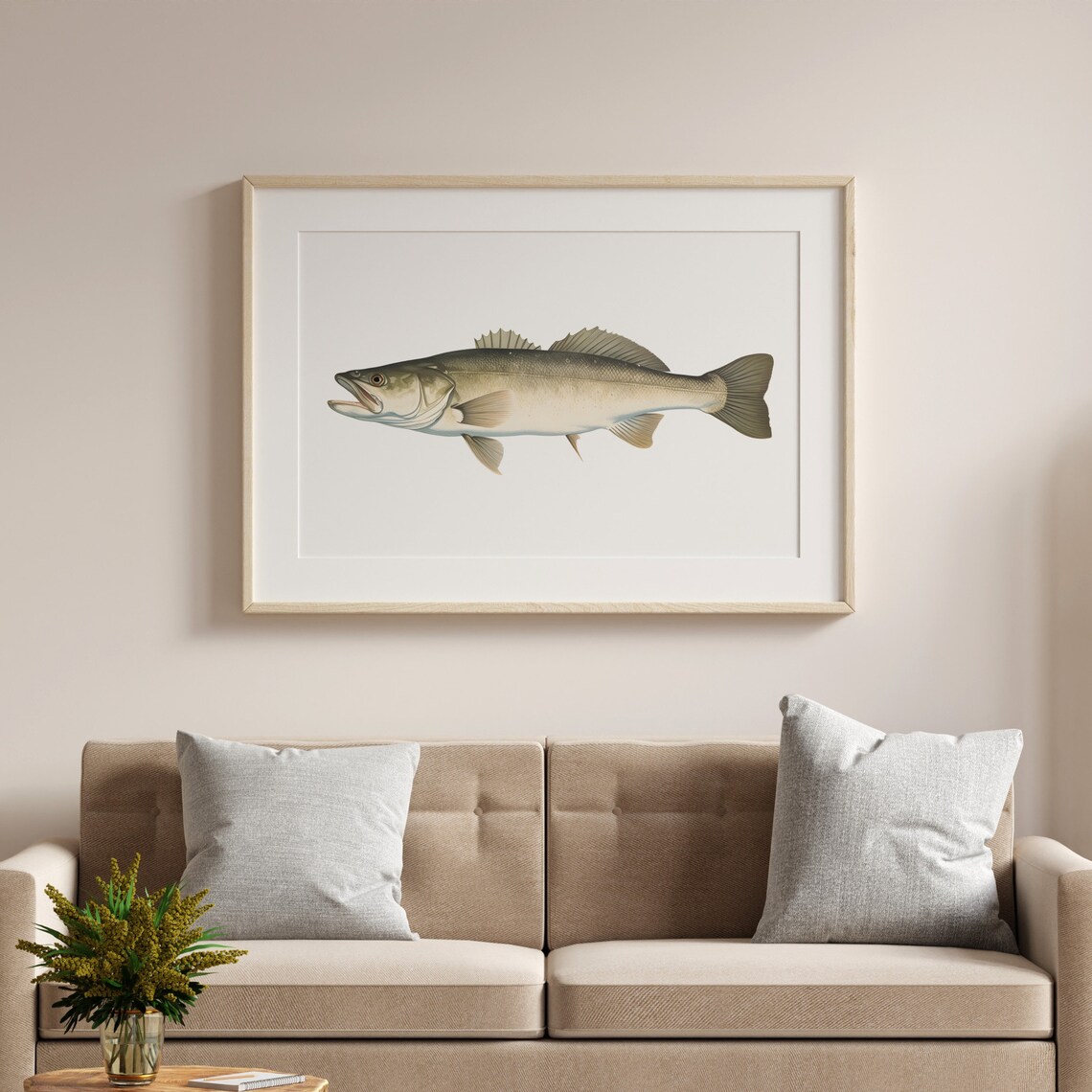 Haddock Vintage Illustration Art Print, Fish Poster - Image 3