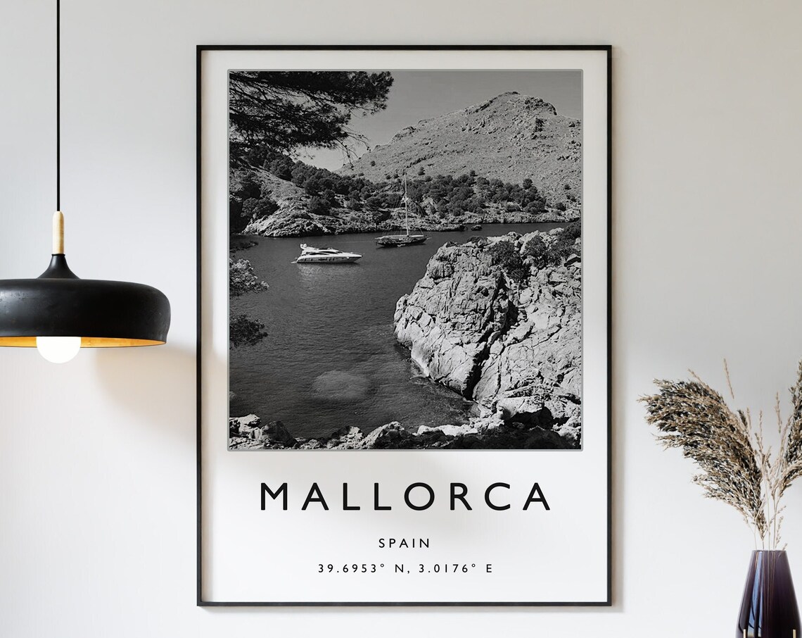 Mallorca Spain Travel Gift Travel Poster