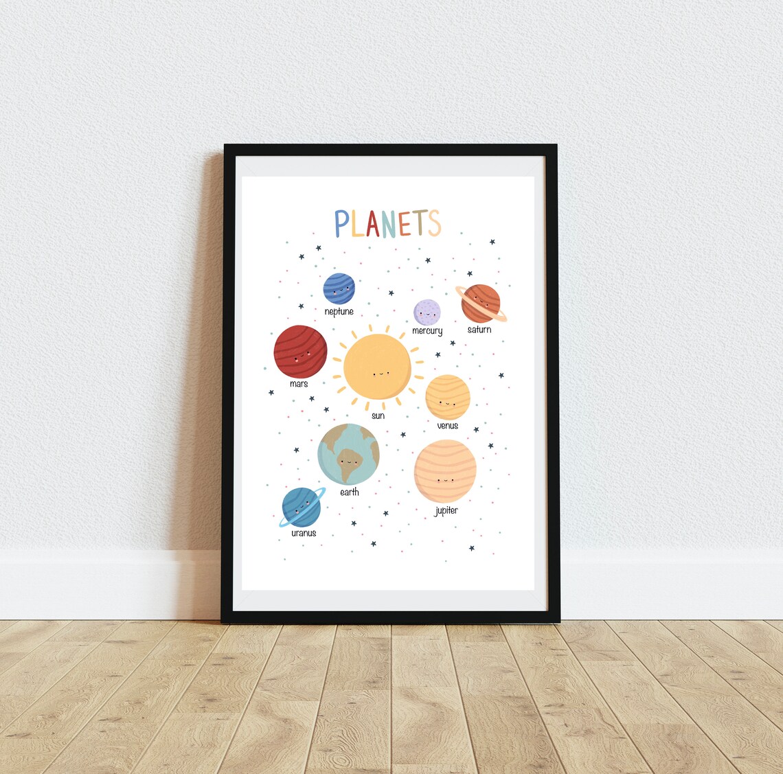 Planets - Solar System, Space Nursery Decor - Image 4