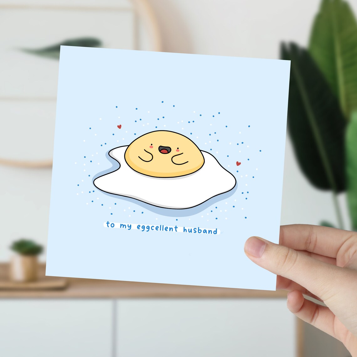To My Eggcellent Husband Card Husband Birthday Card Funny Birthday Card Best Husband Card - Image 5