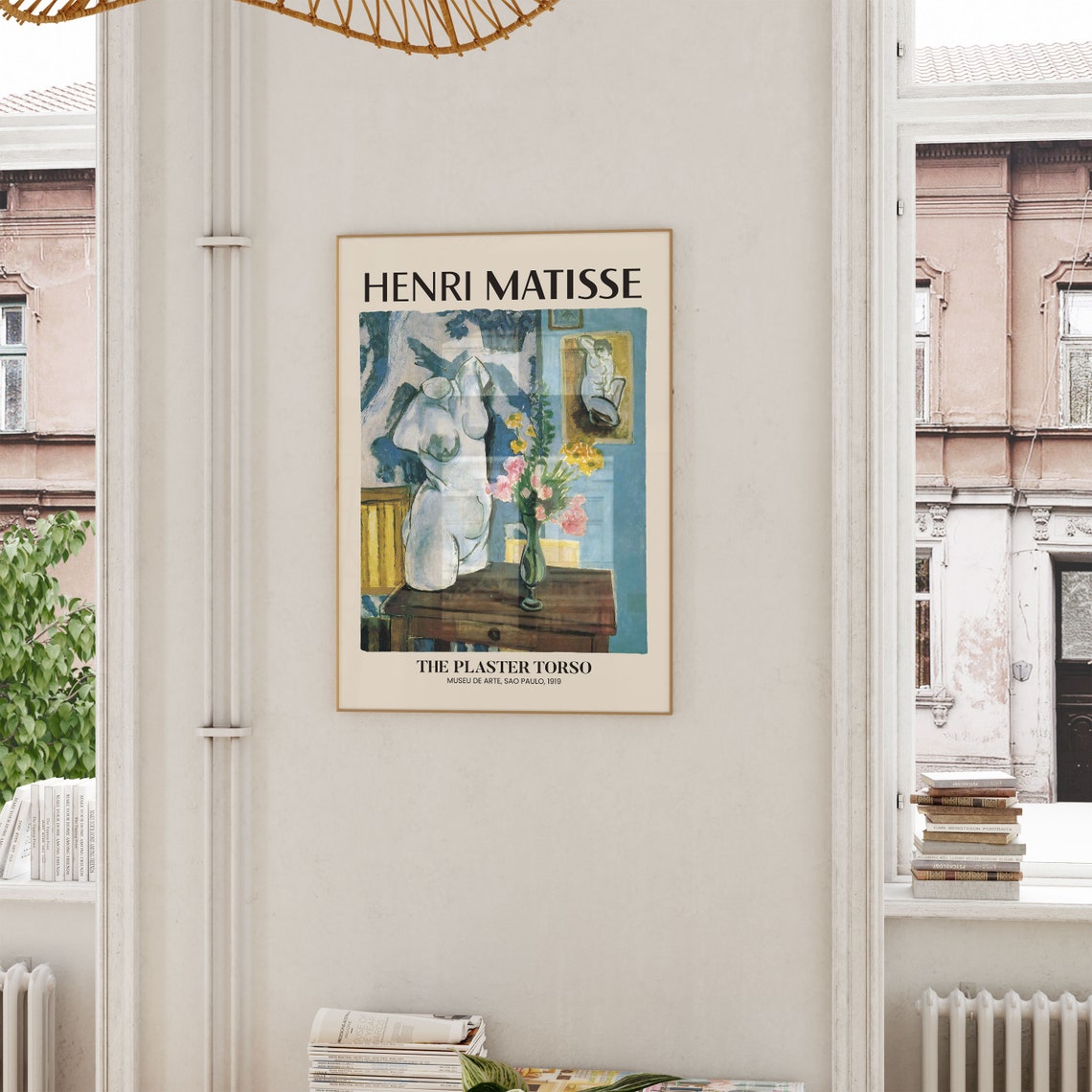 Henry Matisse Exhibition Poster Famous Gallery Wall Art Print Painting Art Print Floral Wall Print Garden Scenery Nature Living Room Art - Image 2