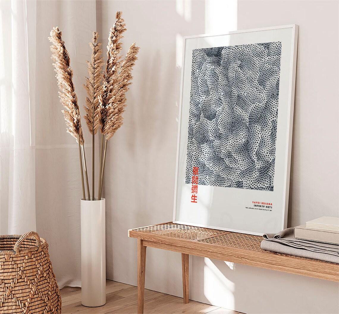 Yayoi Kusama Abstract Art Print, Gallery Decor - Image 3