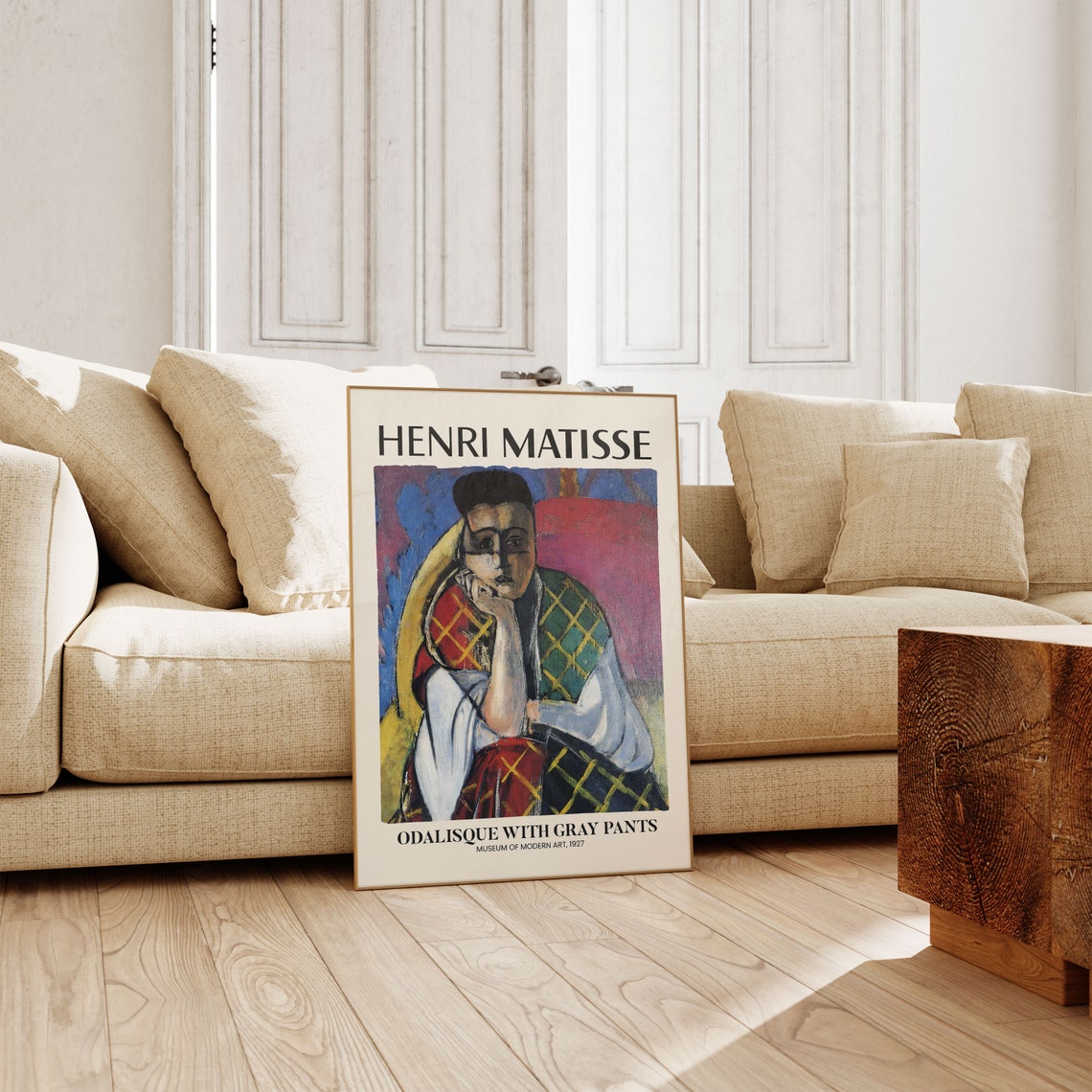 Henry Matisse Exhibition Poster Famous Gallery Wall Art Print Painting Art Print Floral Wall Print Garden Scenery Nature Living Room Art - Image 2