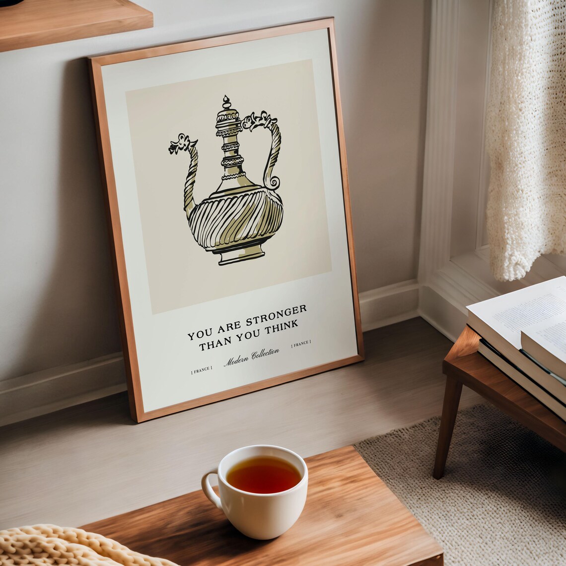 Still Life Retro Vintage Boho Kitchen Art, Poster