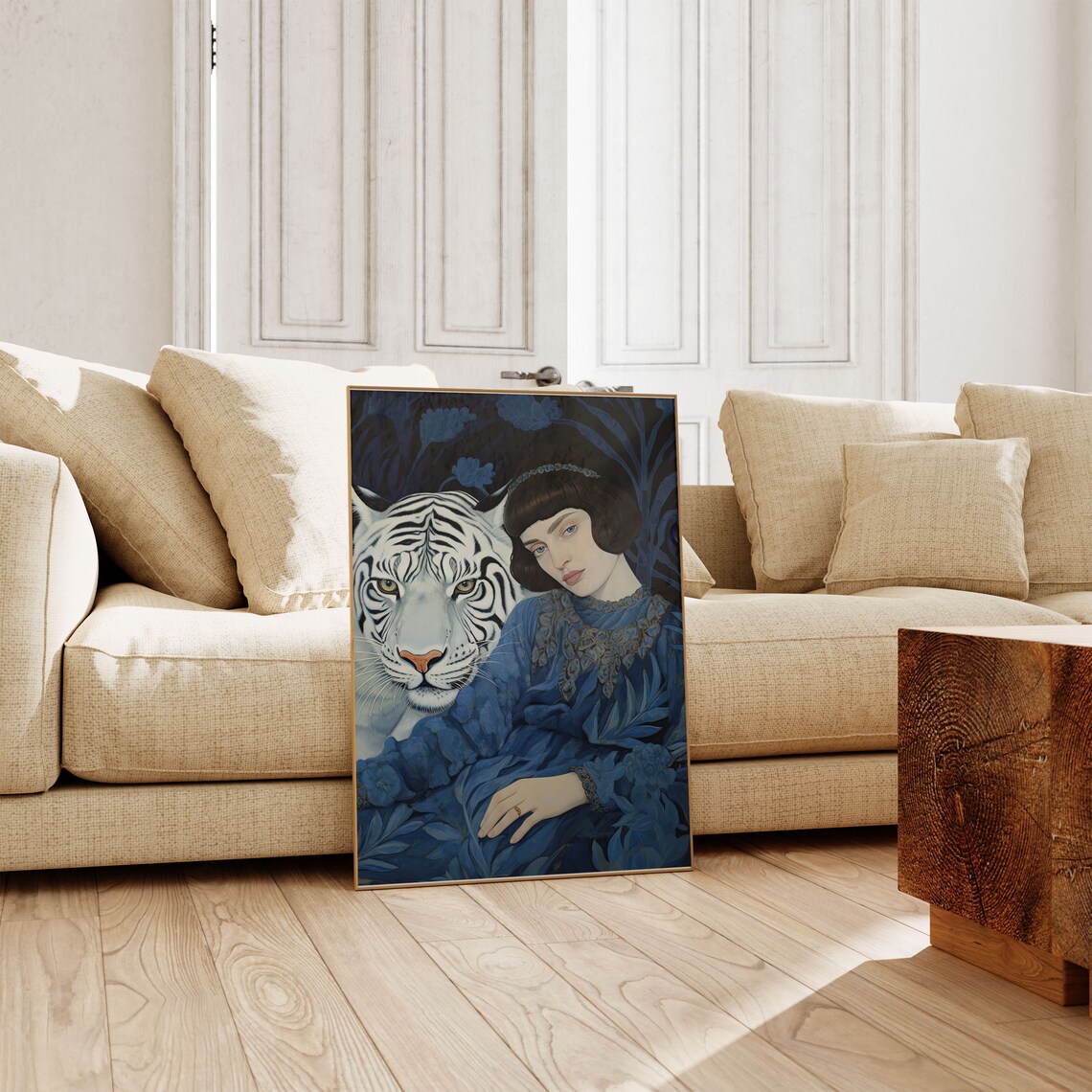 Colorful Eclectic Boho Art Print, Gift For Friend - Image 2