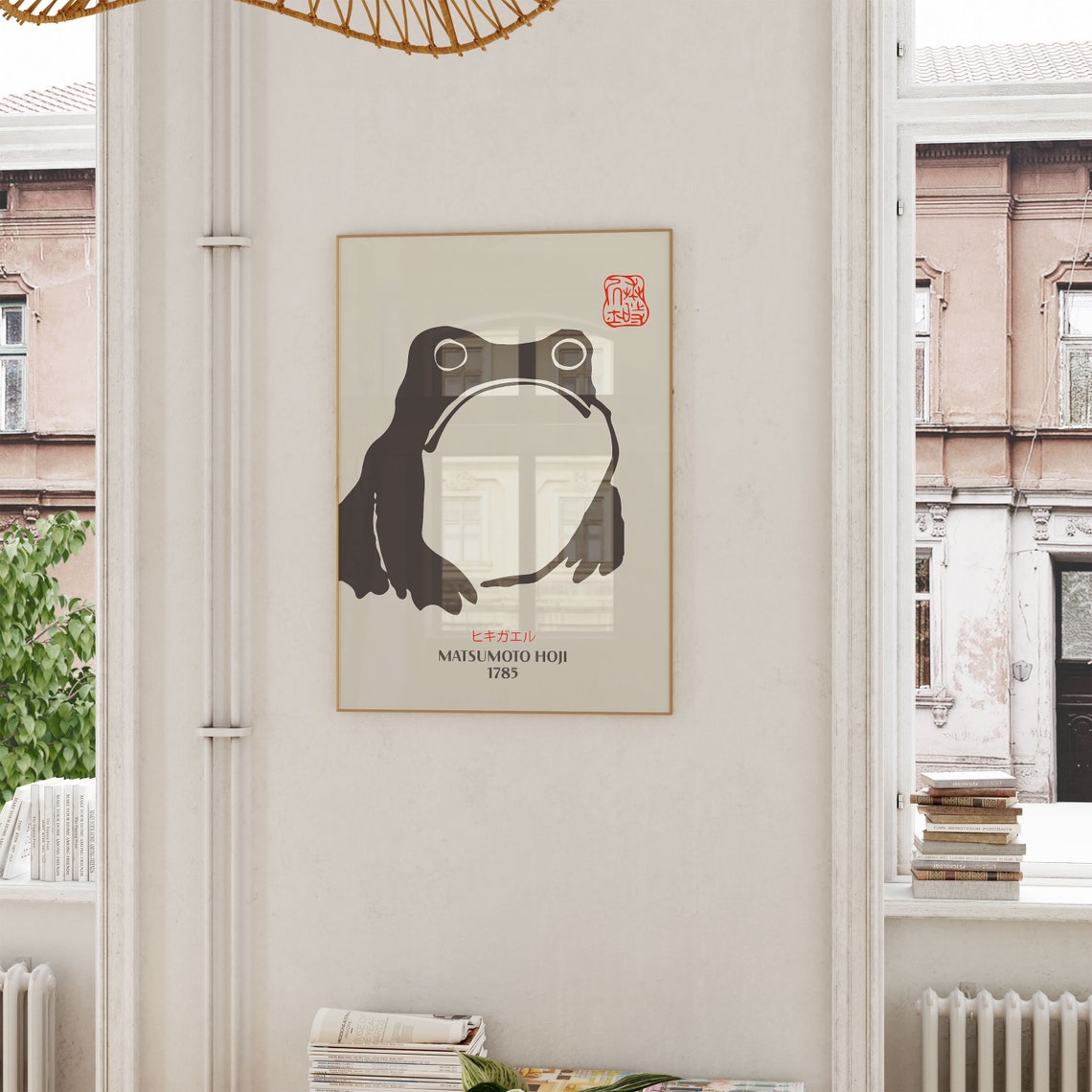 Matsumoto Hoji Art Print Japanese Poster Frog Matsumoto Hoji Vintage Exhibition Art Print Famous Artist Print Gallery Wall Home Decor - Image 4