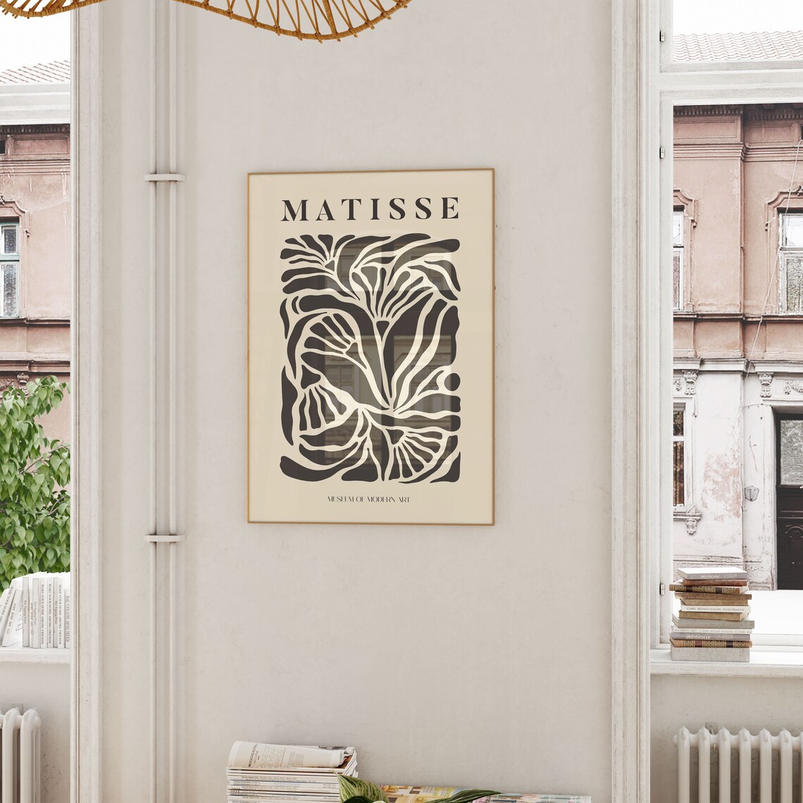 Henri Matisse Exhibition Poster, Boho Garden Scenery - Image 4