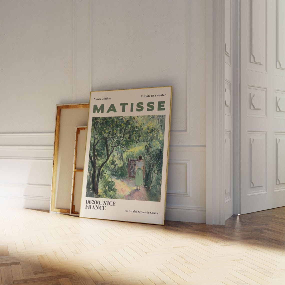 Henri Matisse Exhibition Poster Famous Gallery Wall Art Print Painting Art Print Beige Wall Print Garden Scenery Nature Living Room Art - Image 4