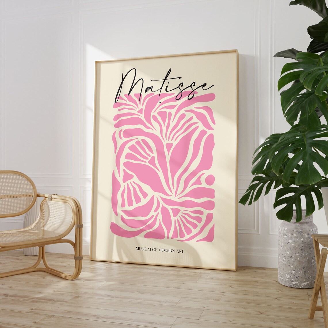 Henri Matisse Exhibition Poster, Boho Garden Scenery - Image 4