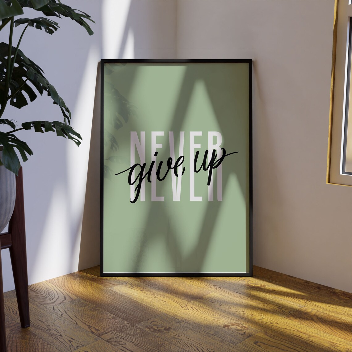 Retro Style Typography Poster Print, Kitchen Decor - Image 3