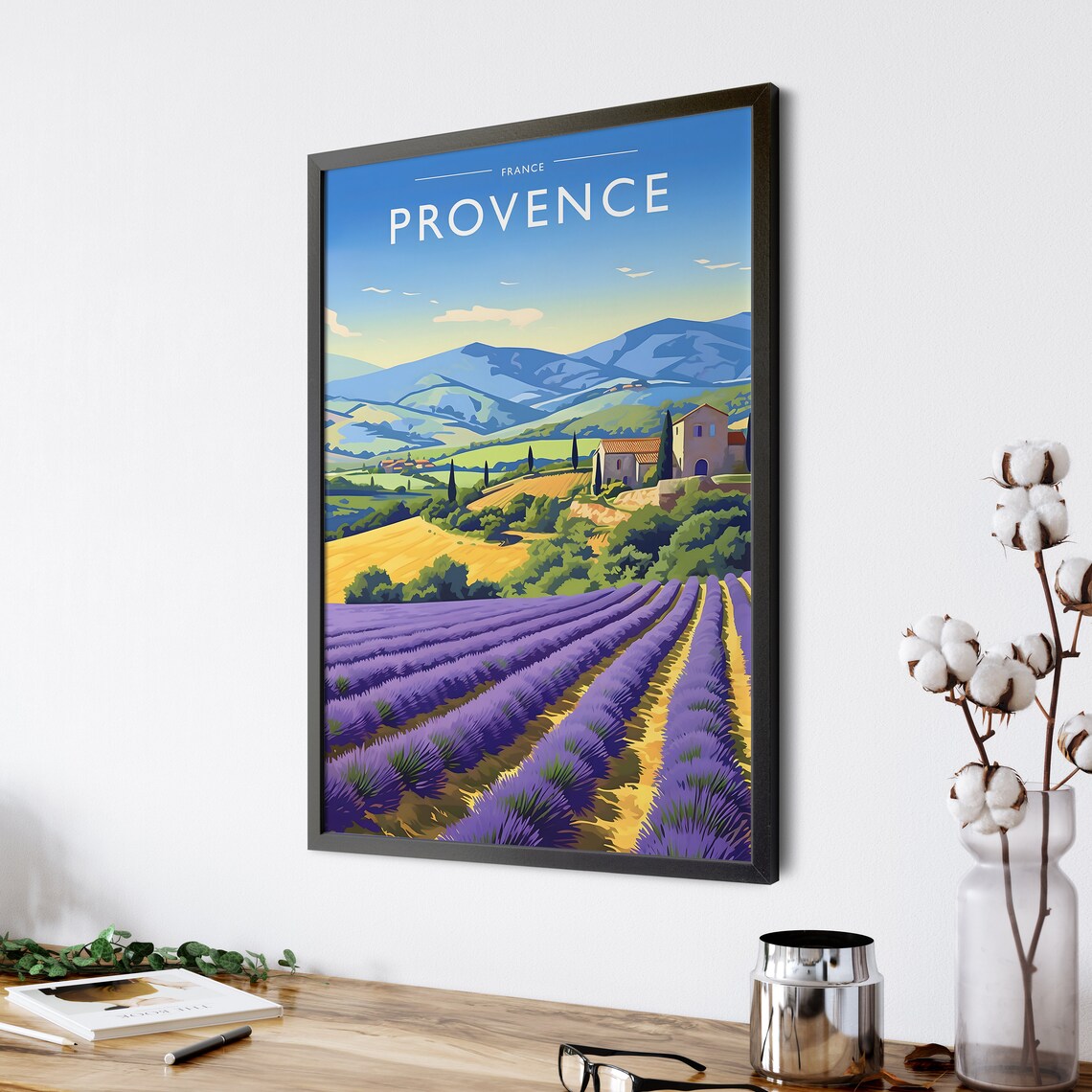 Provence Travel Poster, France Travel Art Print - Image 4
