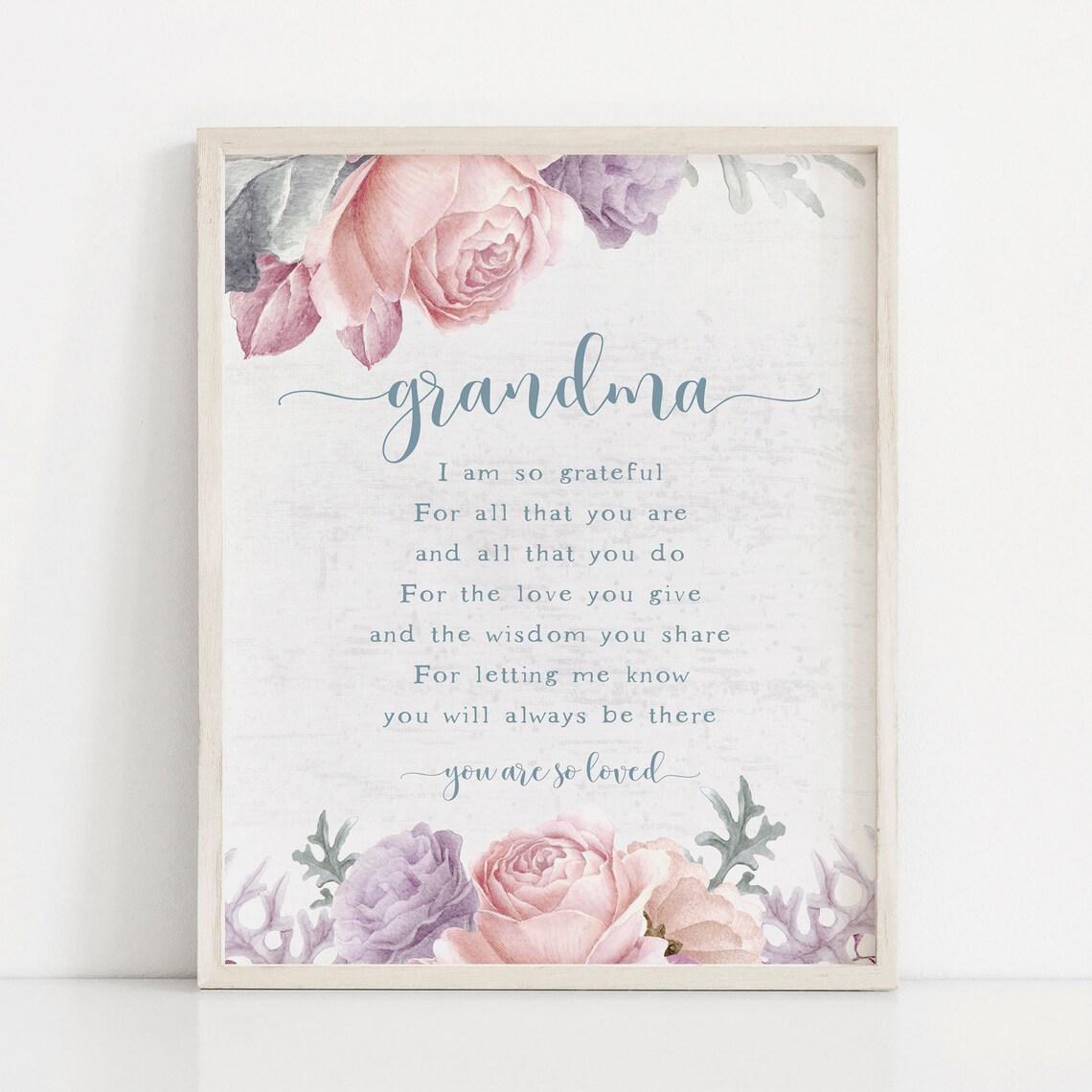 Instant Grandma Poem Quote, Mothers Day Keepsake Print - Image 5