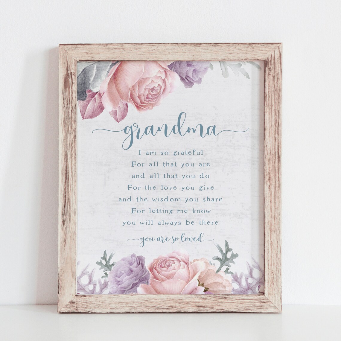 Instant Grandma Poem Quote, Mothers Day Keepsake Print - Image 4
