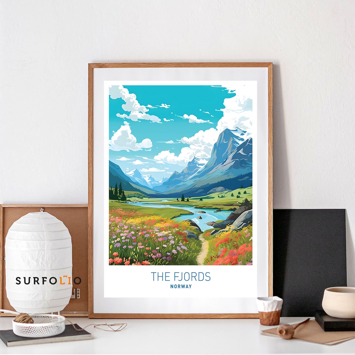 Norway Fjords Scandinavian Mountain Landscape