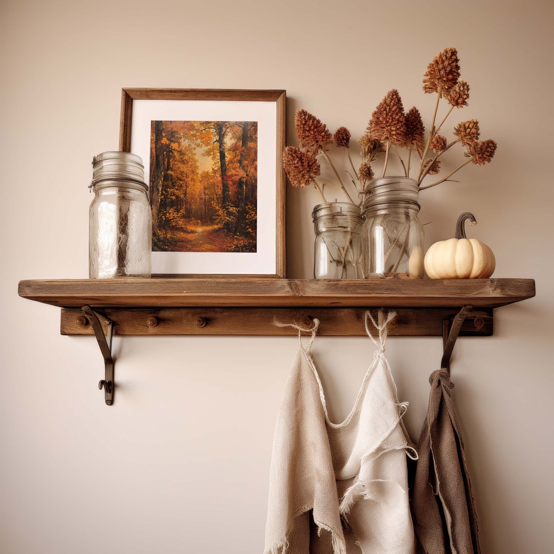 Autumn Forest - Vintage Style - Image 2