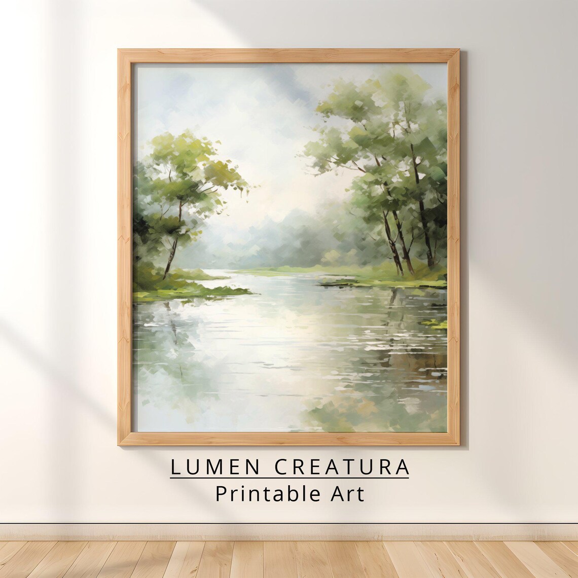 River Art Decor, Vintage French Countryside