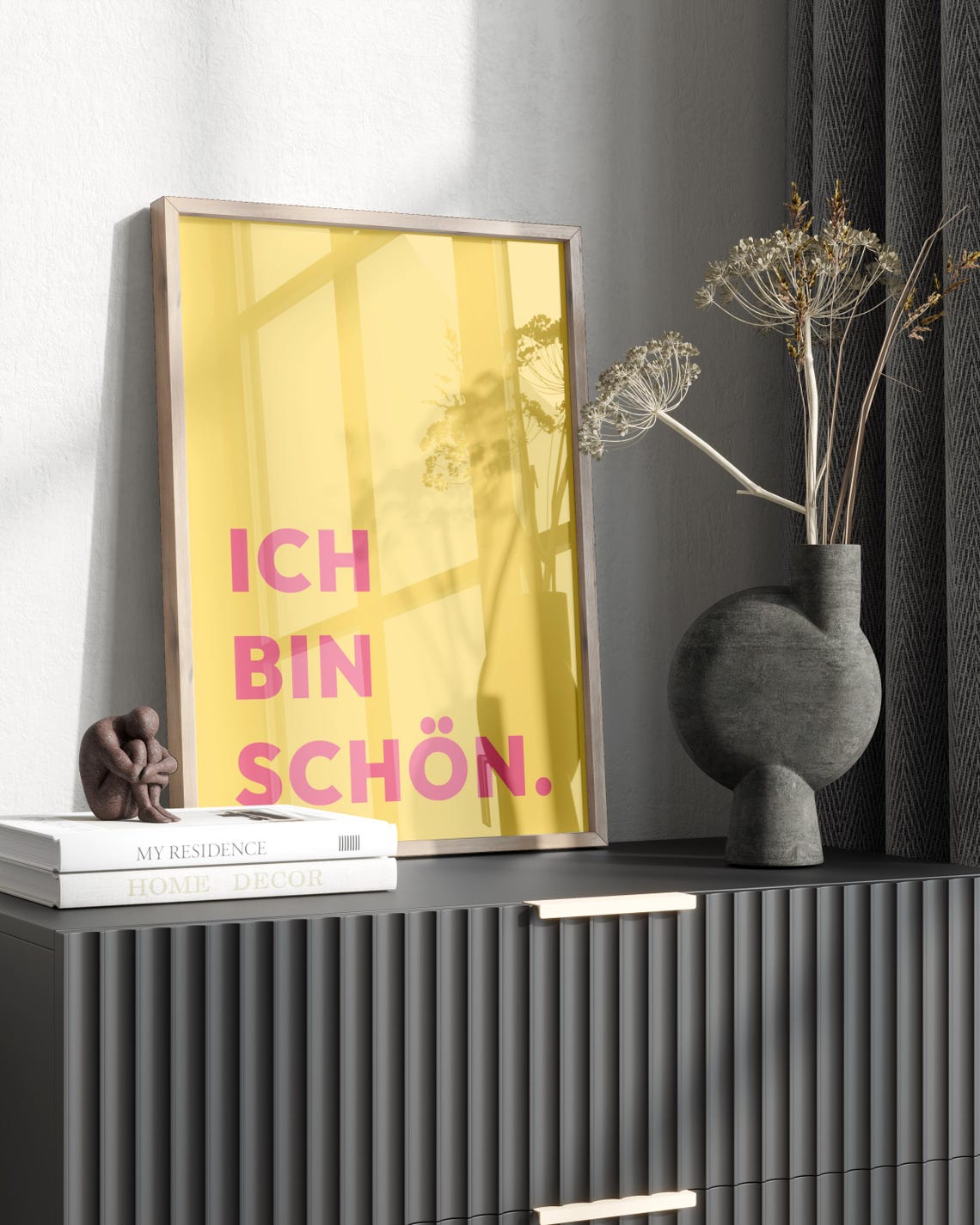 Self Love Poster in German, Typography Art Print - Image 2
