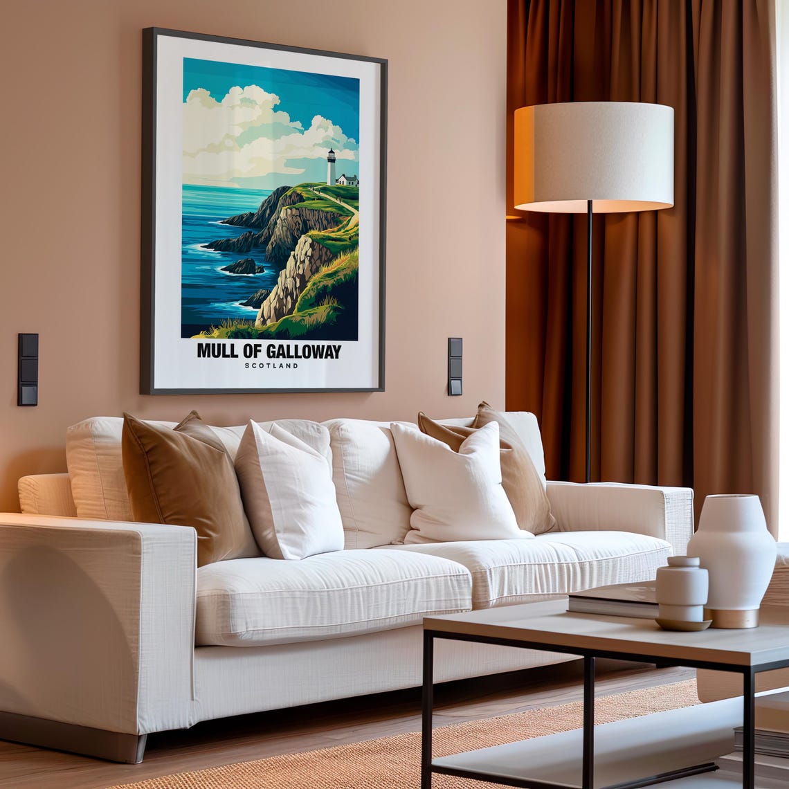 Mull Of Galloway Print Scotland Poster Mull Of Galloway Views Mull Of Galloway Lighthouse Scotland Charm Mull Of Galloway Beauty - Image 4